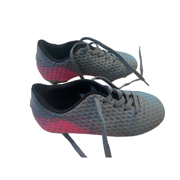 Youth Package Cleats - Pink & Grey 11.5 Soccer Sports Athlete PE - Picture 1 of 6